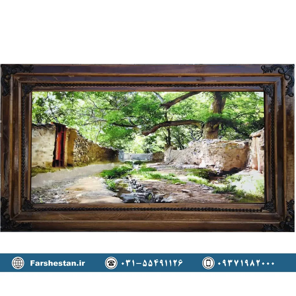 تابلوفرش کوچه باغ کد 1007