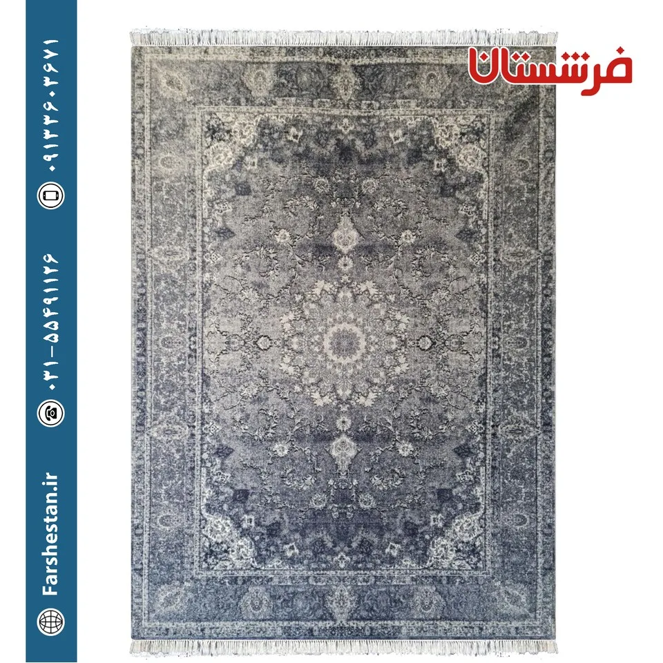 فرش طرح کد 518 دلفینی 700 شانه تمام آکریلیک