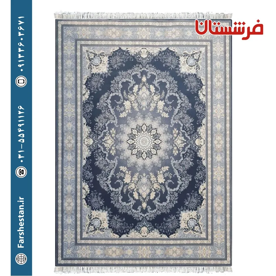 فرش طرح ترانه دودی 700 شانه تمام آکریلیک