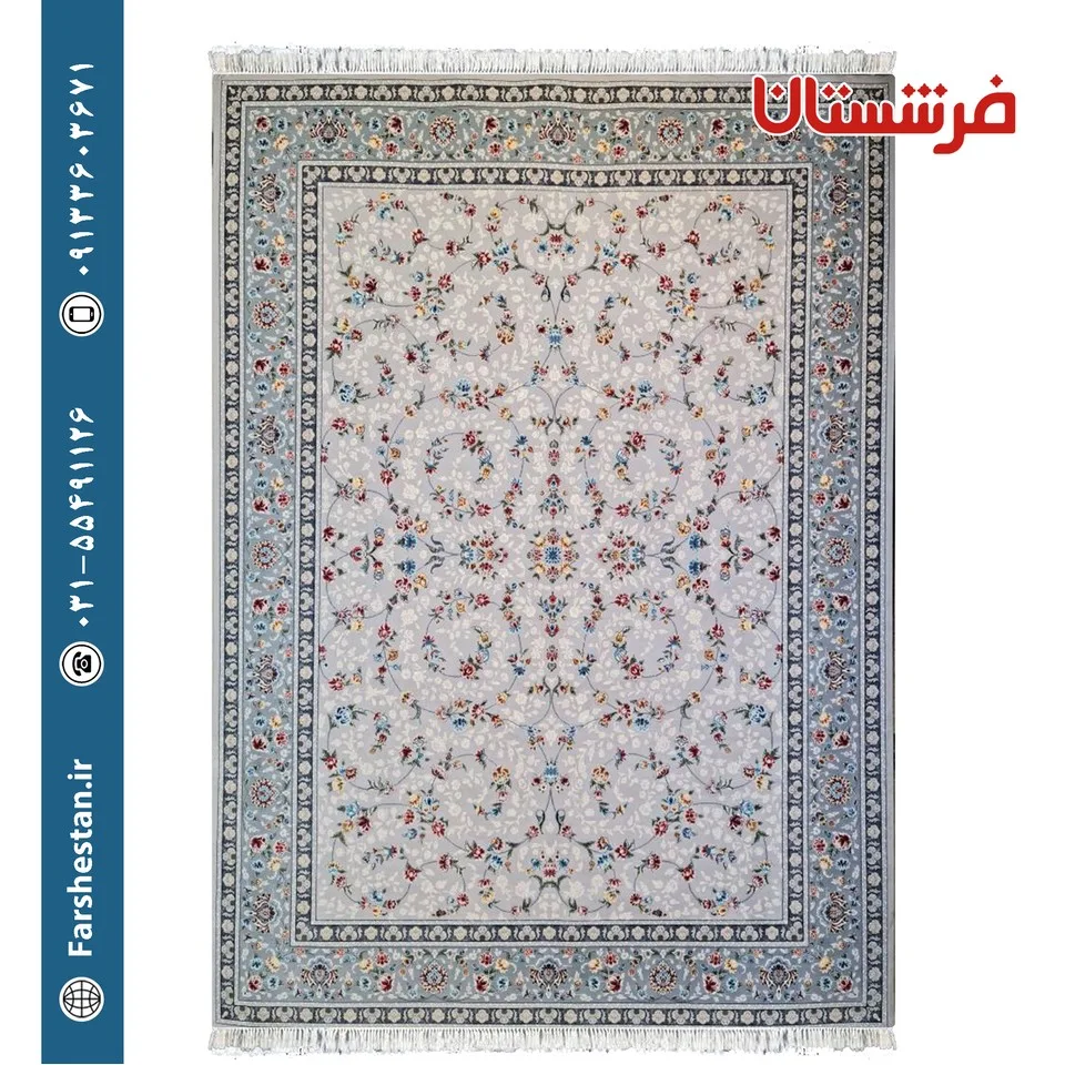 فرش طرح زیبا سیلور 700 شانه تمام آکریلیک