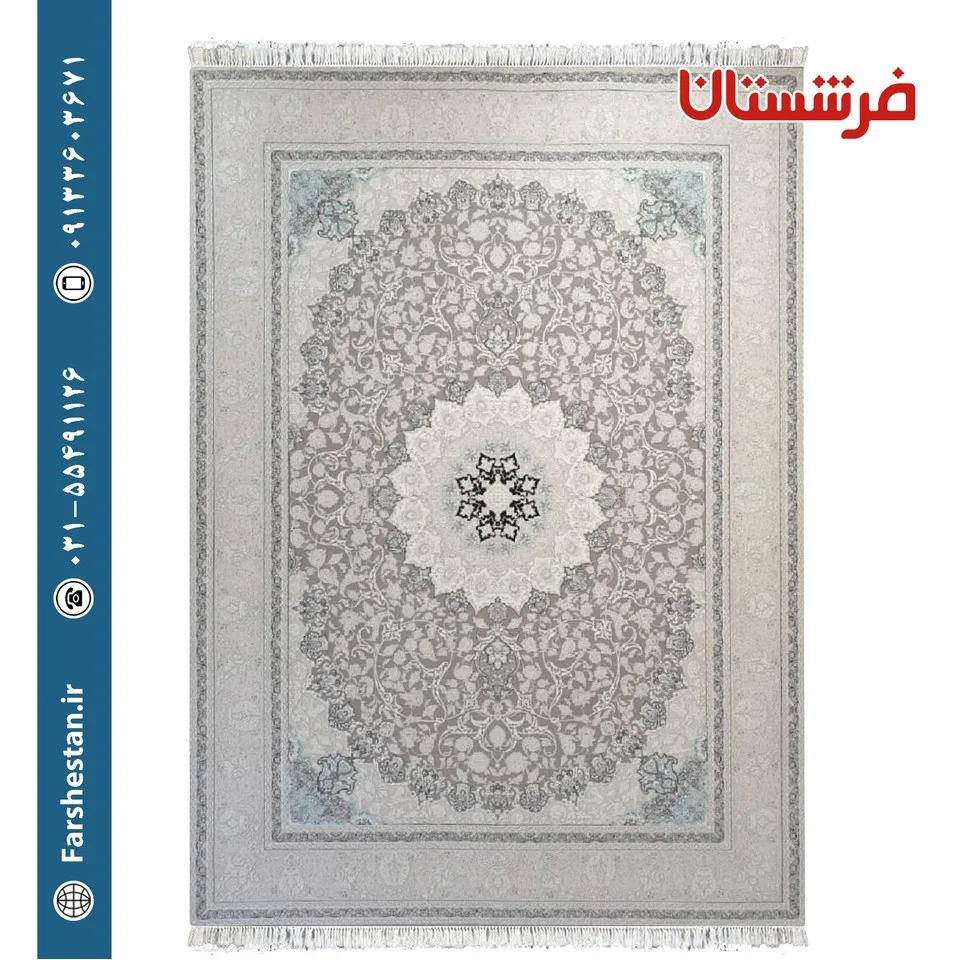 فرش طرح مایسا متالیک 700 شانه برجسته تمام آکریلیک