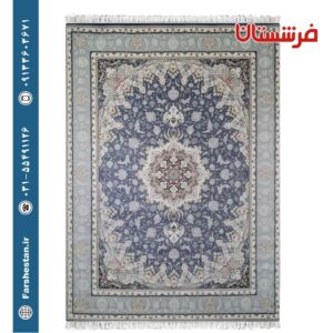 فرش طرح اصفهان متالیک - 700 شانه تمام آکریلیک
