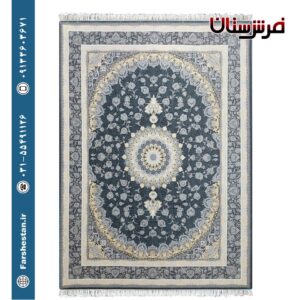 فرش طرح رویان دودی - 1200 شانه تمام آکریلیک