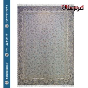 فرش طرح تارا سیلور - 1500 شانه تمام آکریلیک
