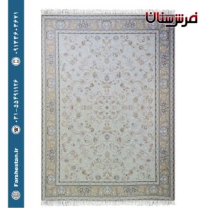 فرش طرح زانیار سیلور - 1500 شانه تمام آکریلیک