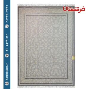 فرش طرح آرش نقره ای 700 شانه تمام آکریلیک