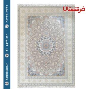 فرش طرح آی نور سیلور 1200شانه برجسته تمام آکریلیک