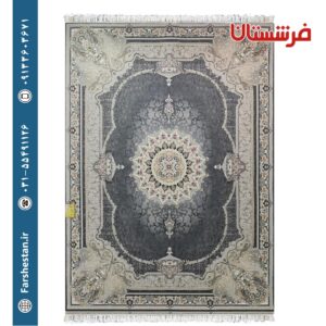 فرش طرح دردانه دودی 700 شانه تمام آکریلیک