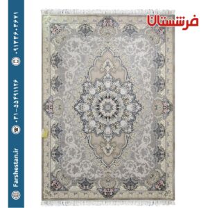 فرش طرح درسا نسکافه ای 700 شانه تمام آکریلیک
