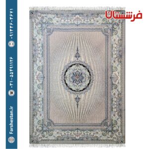 فرش طرح نیاتوس ترمه ای 1200 شانه تمام آکریلیک