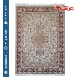 فرش طرح کد 3509 برجسته 700 شانه تمام آکریلیک