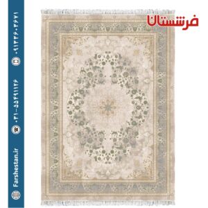 فرش طرح کد 880101 وینتیج 1200شانه تمام آکریلیک