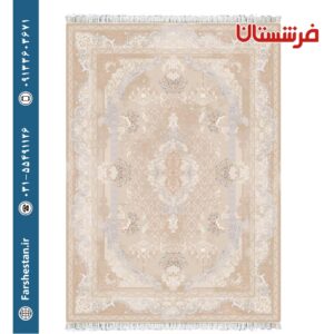 فرش طرح کد 880702 وینتیج 1200شانه تمام آکریلیک