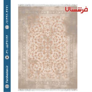 فرش طرح کد 6-88303 وینتیج 1200شانه تمام آکریلیک