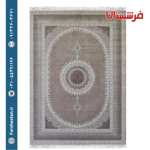 فرش طرح آتوسا 9041 متالیک وینتیج 1200شانه تمام آکریلیک