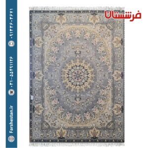 فرش طرح دلسا سیلور 700 شانه برجسته تمام آکریلیک