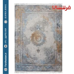 فرش طرح کد K2308 دارای 1200شانه تمام آکریلیک