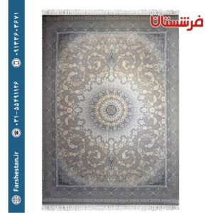 فرش طرح نقش جهان فیلی 1200شانه برجسته تمام آکریلیک