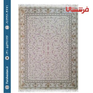فرش طرح پاوان سیلور 1200شانه تمام آکریلیک
