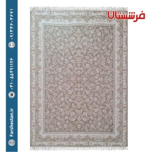 فرش طرح شاهرخ نسکافه ای 1200شانه تمام آکریلیک