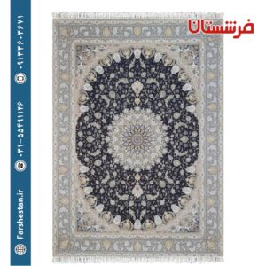فرش طرح مهدیس دودی 1200شانه برجسته تمام آکریلیک