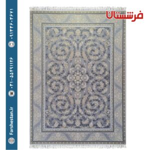 فرش طرح مارال طوسی 1200شانه برجسته تمام آکریلیک