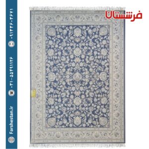 فرش طرح پارلا اطلسی 1200شانه برجسته تمام آکریلیک