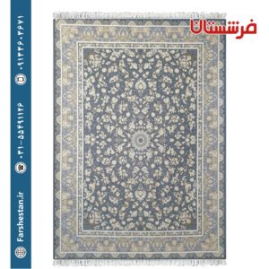 فرش طرح پارلا طوسی 1200شانه برجسته تمام آکریلیک