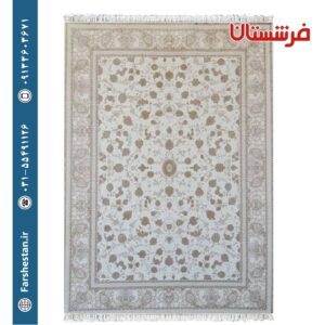 فرش طرح تارا صدفی 1200شانه برجسته تمام آکریلیک