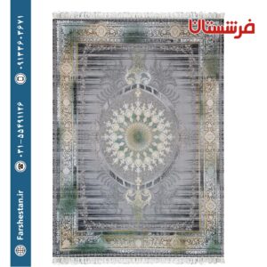 فرش طرح ویکتوریا 223 برجسته 1200شانه تمام آکریلیک