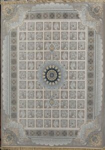 فرش طرح آیسان ترمه ای - 700 شانه تمام آکریلیک
