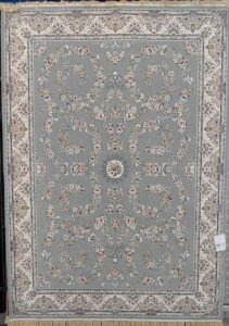 فرش طرح شکوه نقره ای - 700 شانه تمام آکریلیک