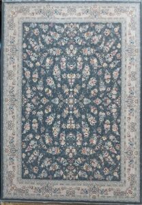 فرش طرح ژینوس دودی - 700 شانه تمام آکریلیک