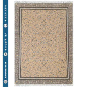 فرش طرح آدریانا بژ - 1200 شانه تمام آکریلیک