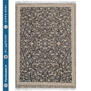 فرش طرح آدریانا خاکستری - 1200 شانه تمام آکریلیک