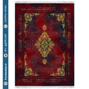 فرش طرح دلوین لاکی - 1200 شانه تمام آکریلیک