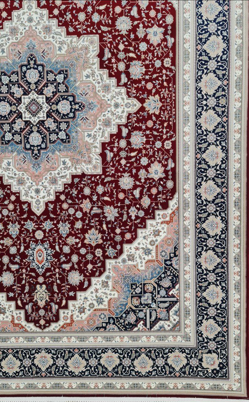 فرش طرح هریس لاکی 1200شانه برجسته تمام آکریلیک - تصویر 4